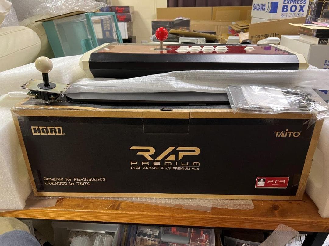 PS3 アーケードスティック RAP3プレミアム VLX HP3-61 動作OK