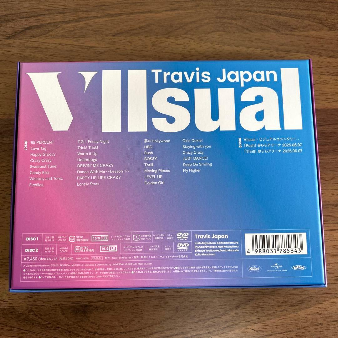 新品　TravisJapan VIIsual 完全生産限定盤　チャーム付き