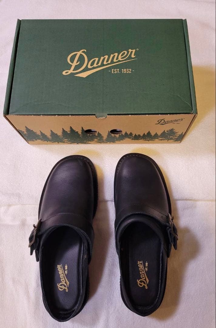 Danner Pittock Clog レザーサンダル ブラック 26.5