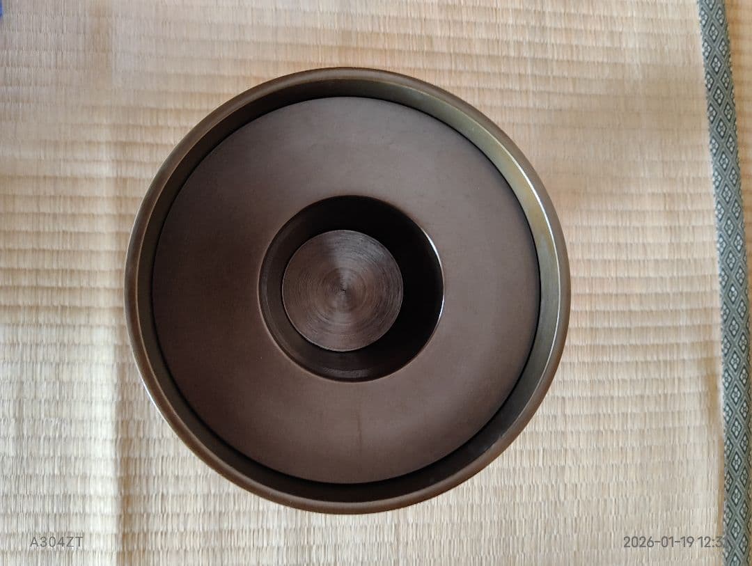 銅器　紫雲　花器　花瓶