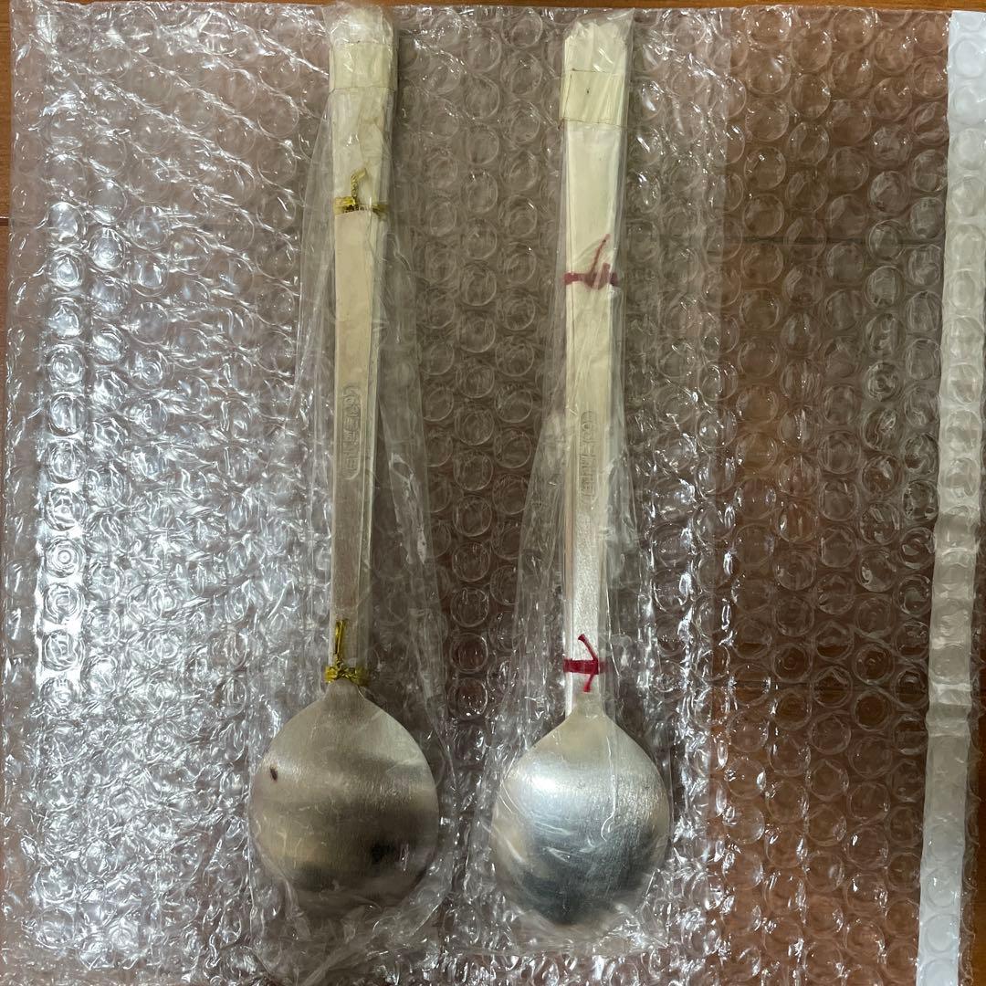 韓国名工 白山作 【純銀製】 銀99 スプーン箸セット