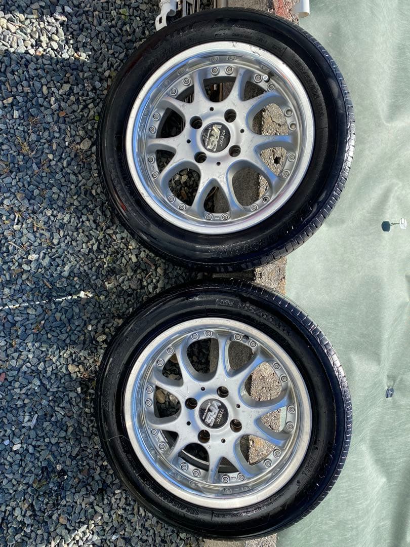 pcd100 5J 14インチ155/65R14 75S ブリヂストン　セット