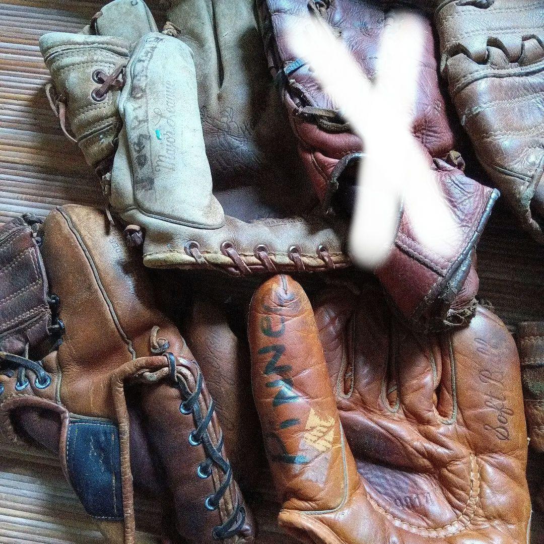 ビンテージ　WILSON　McGREGOR　マクレガー　ウィルソン　野球グローブ