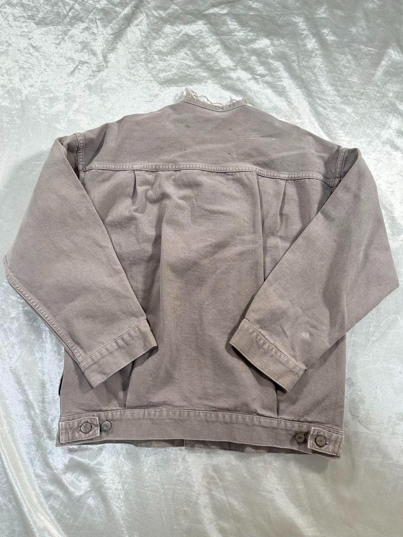 IENA カラーチノ リメイク ルーズブルゾン イエナ Gジャンデニムジャケット
