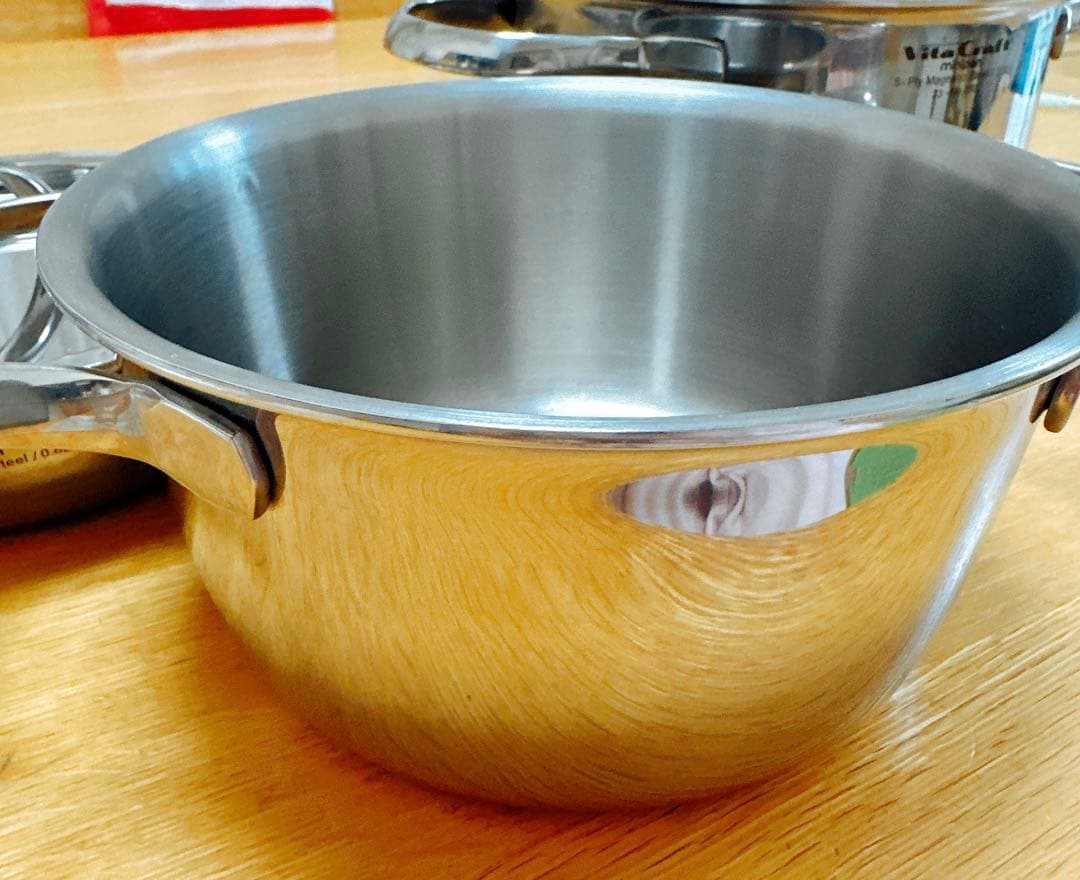 【小豆茶さん専用】保証書付　ビタクラフト ミニパンセット　No.2800