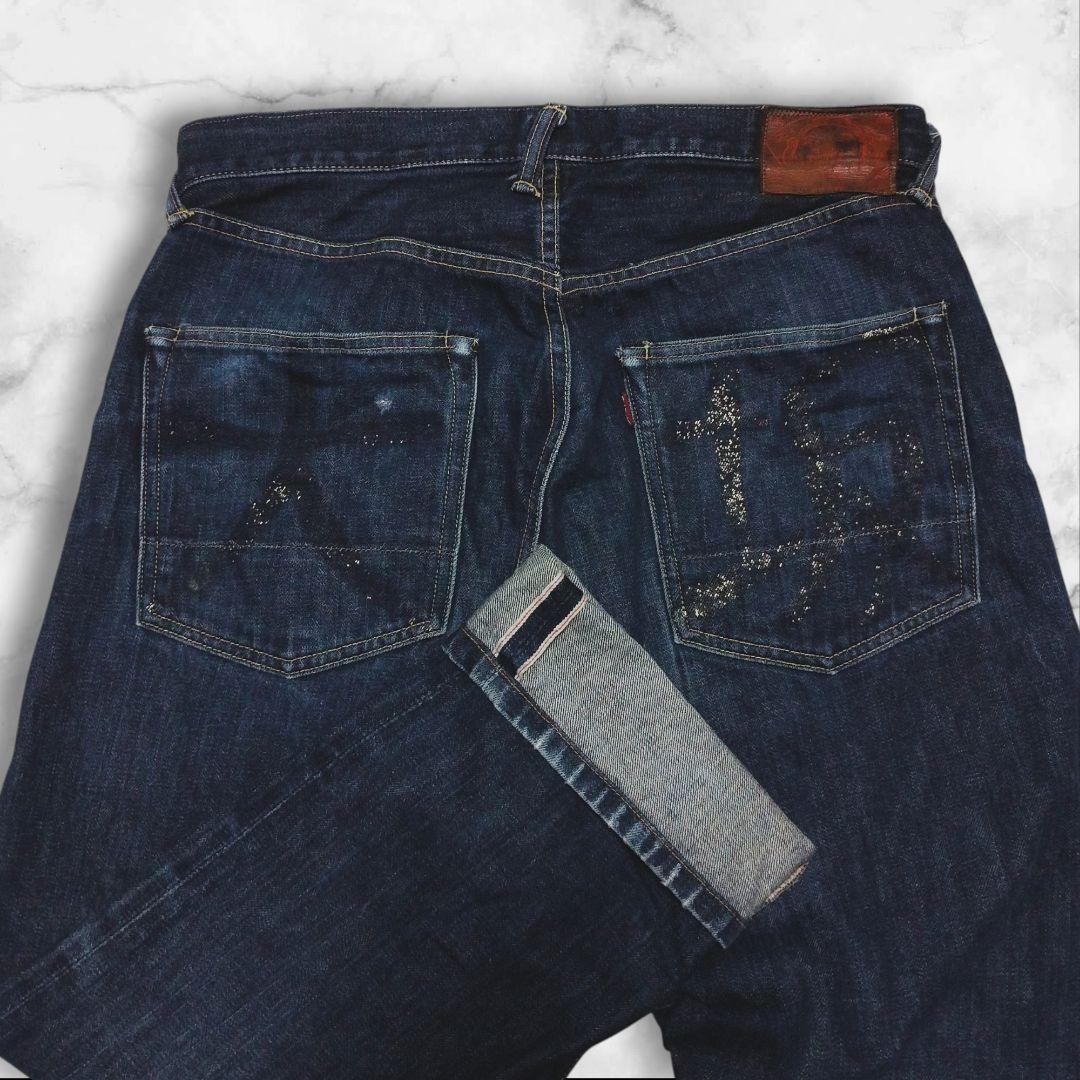 EVISU エビス 2001 大坂 濃紺 W33 赤耳 セルビッチ 日本製