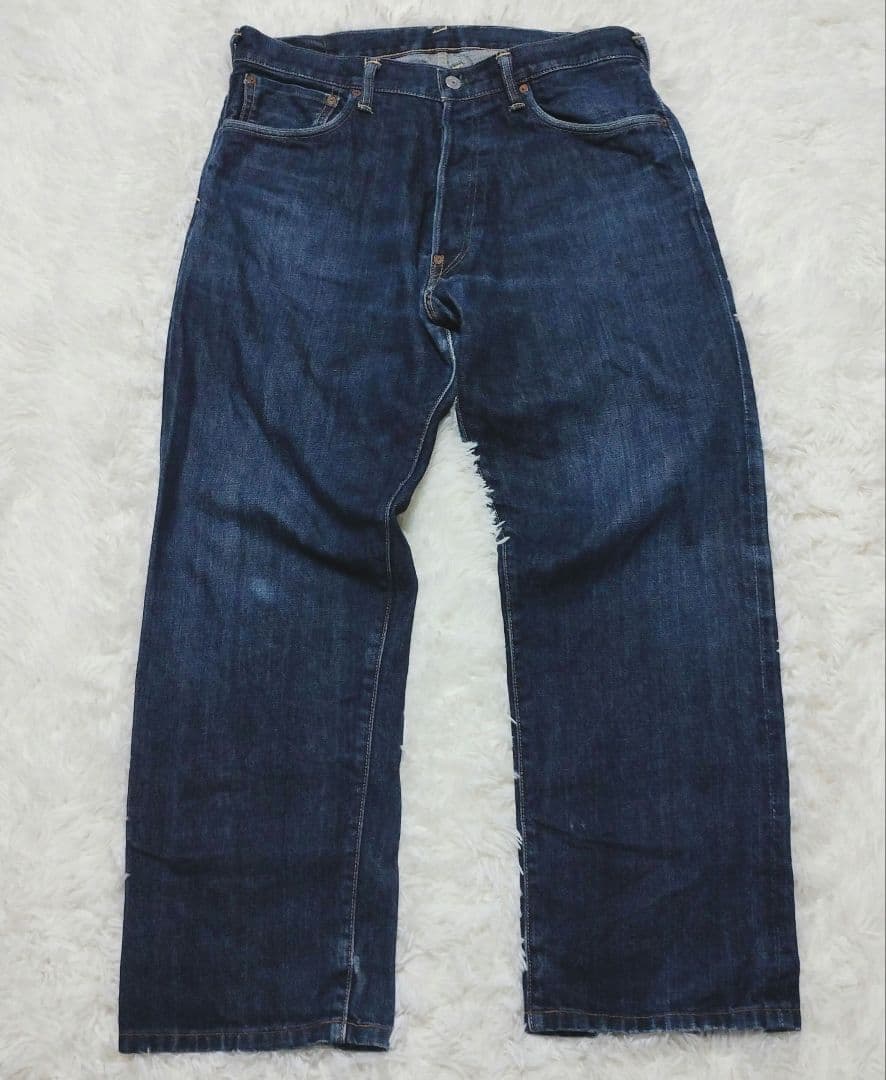 EVISU エビス 2001 大坂 濃紺 W33 赤耳 セルビッチ 日本製