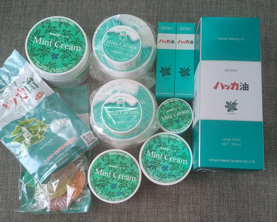 北見ハッカ　 ミントクリームとハッカ油セット