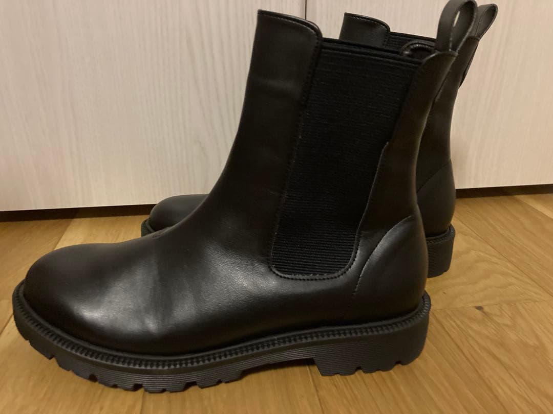 美品amepla整体サイドゴアブーツ RAKUNA L（24.0〜24.5cm)