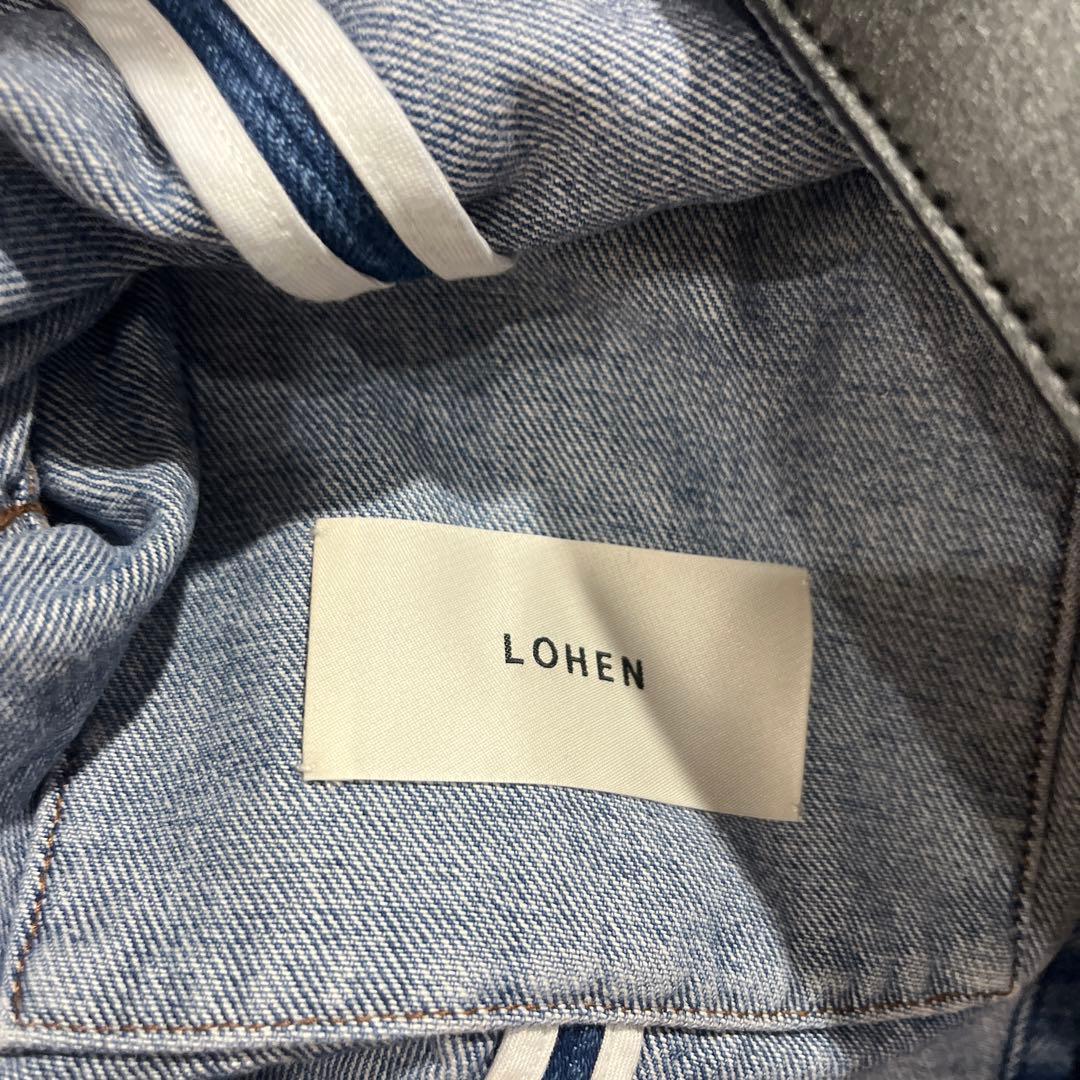 【美品希少品】LOHEN デニムジャケット クロップド丈　ローヘン