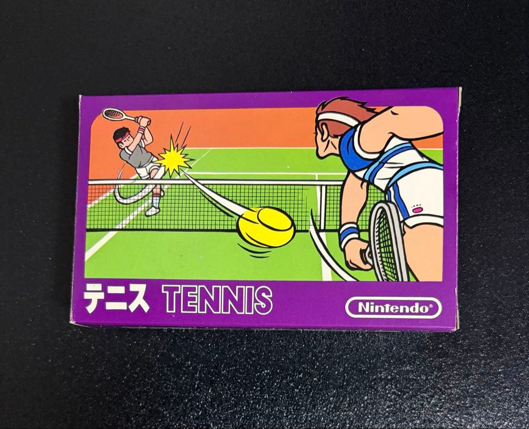 ★ 箱 極 美 品 ★ テニス　ファミコン　レア　FC