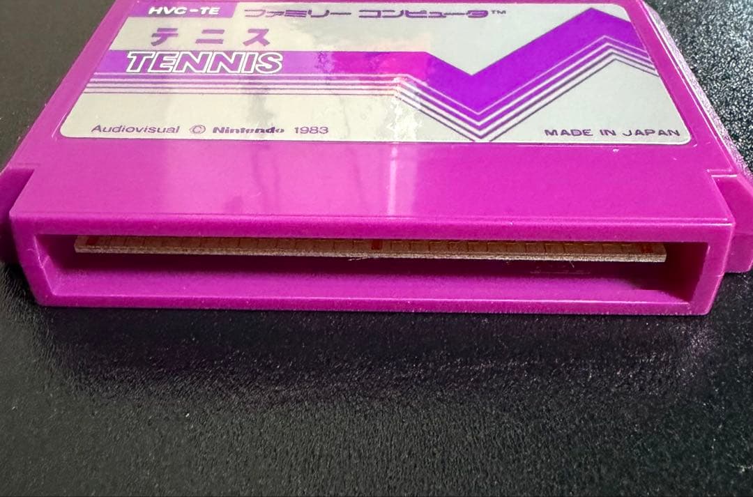 ★ 箱 極 美 品 ★ テニス　ファミコン　レア　FC