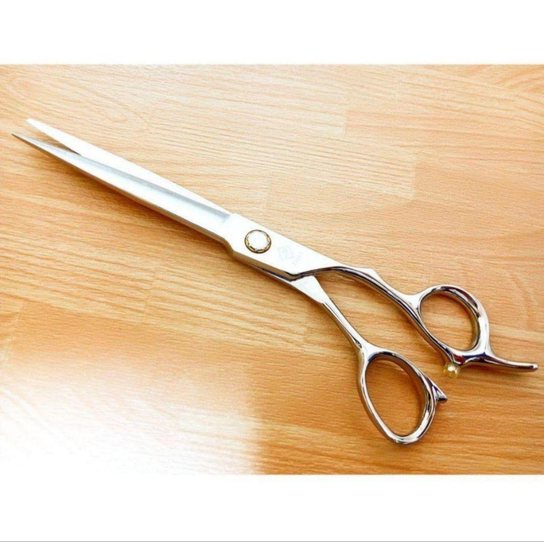 カットシザープロ用ハサミ理美容師＆トリマーママミング◎ペットトリミング可7インチ