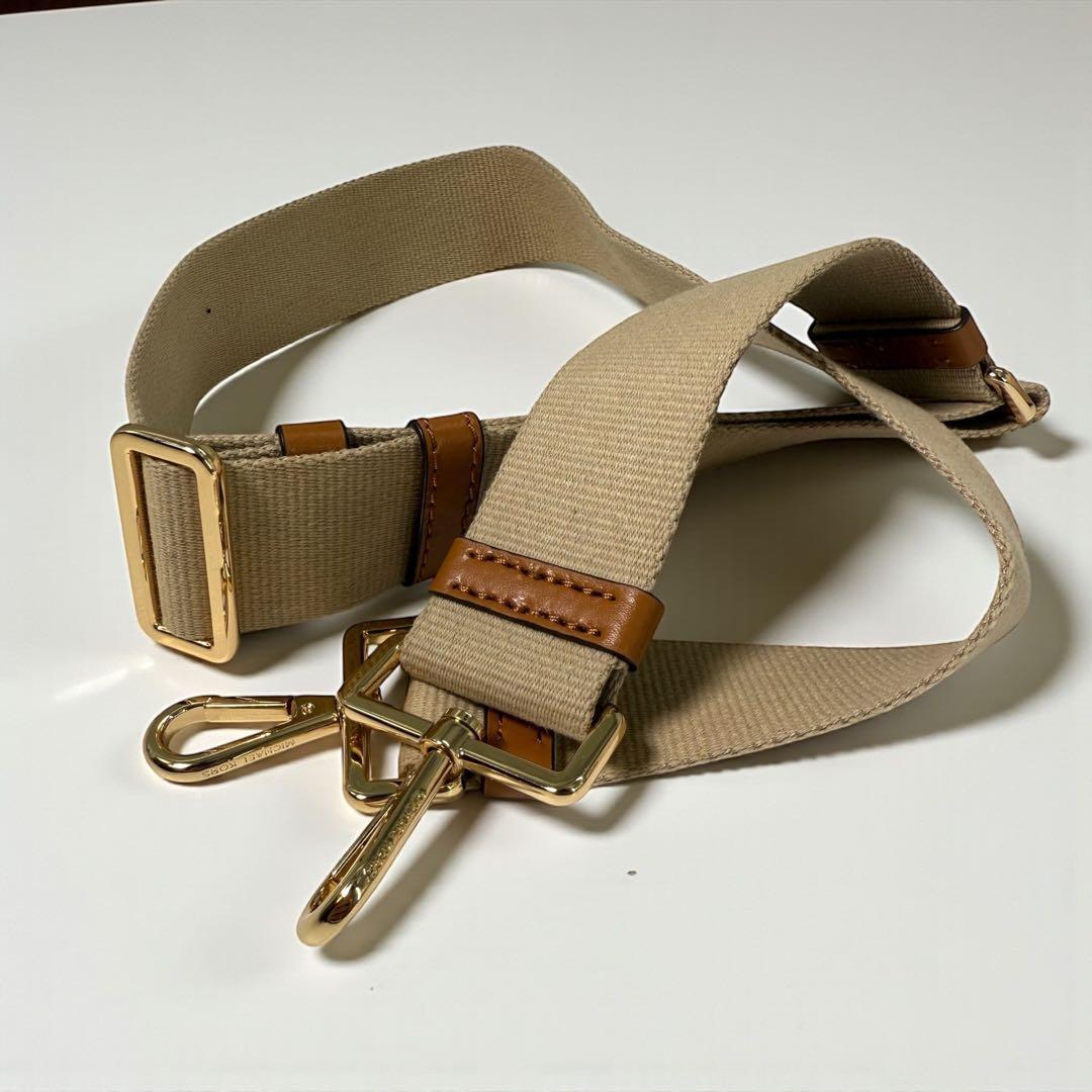 《未使用級》マイケルコース ボストンバック 特大 大容量 レザー シグネチャー