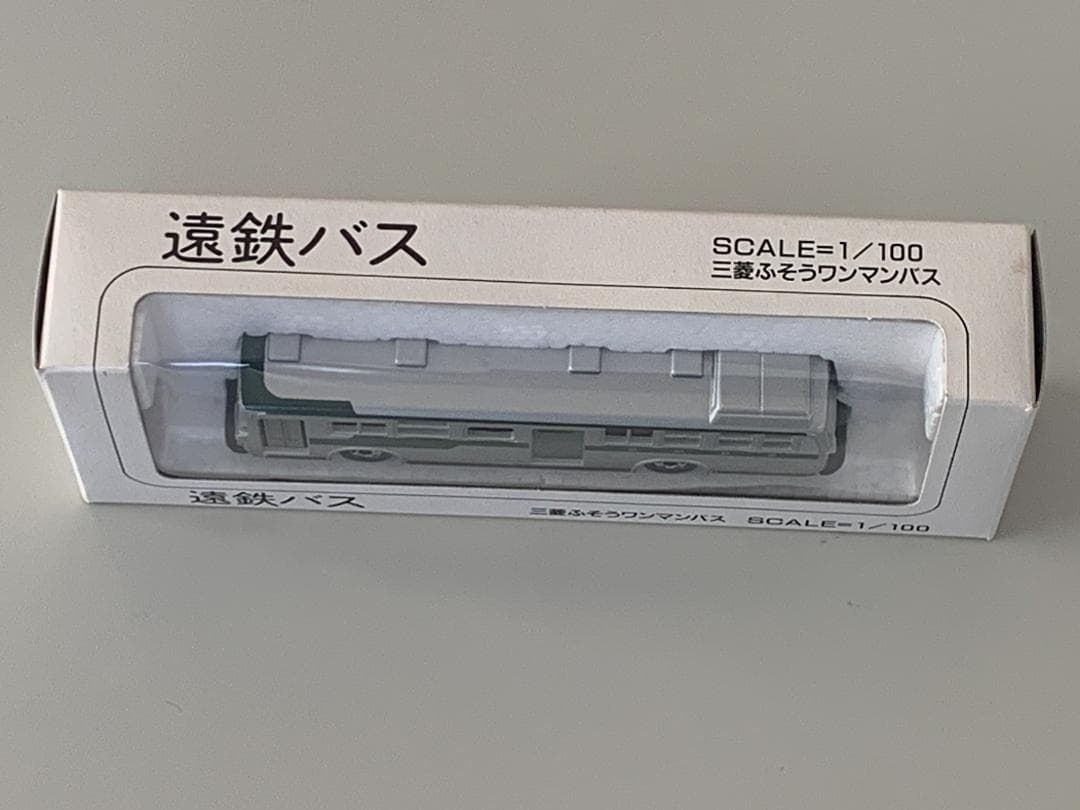 ◆日本製【1/100 遠鉄バス ロングトミカ 三菱ふそうワンマンバス 遠州鉄道】