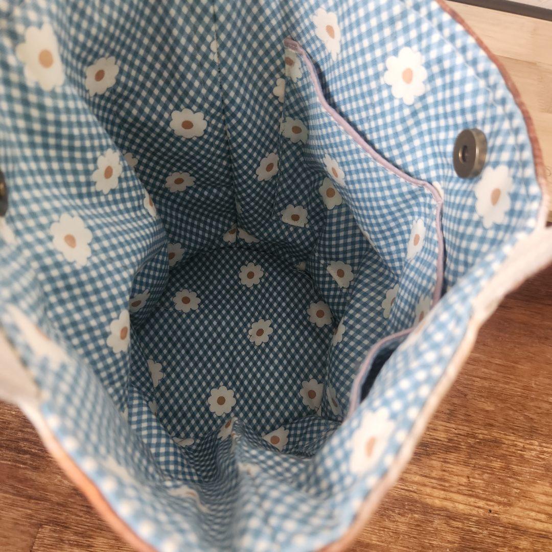 ゆ*ら様 コヤンイサムチョン　あんこちゃんの毛糸のカゴバック　ハンドメイド