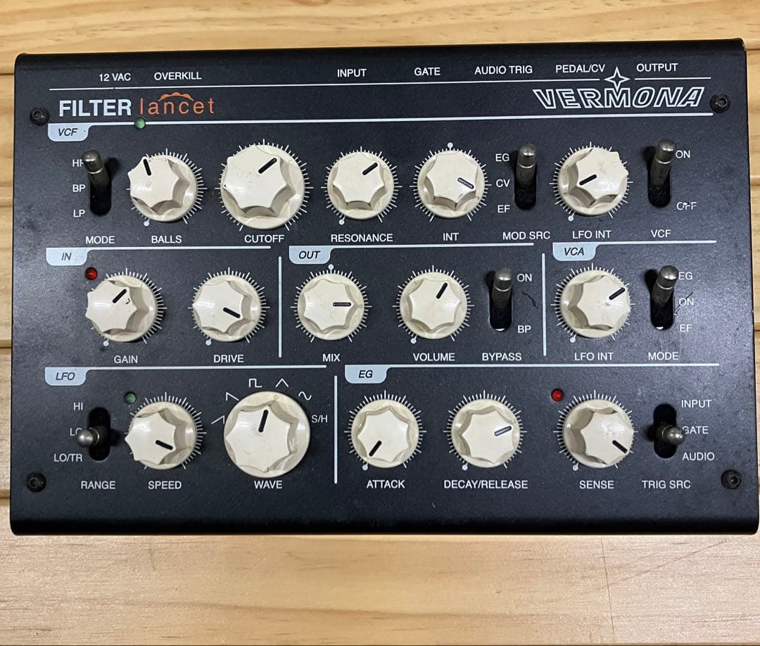 Vermona FILTER lancet VCF 【ジャンク品】