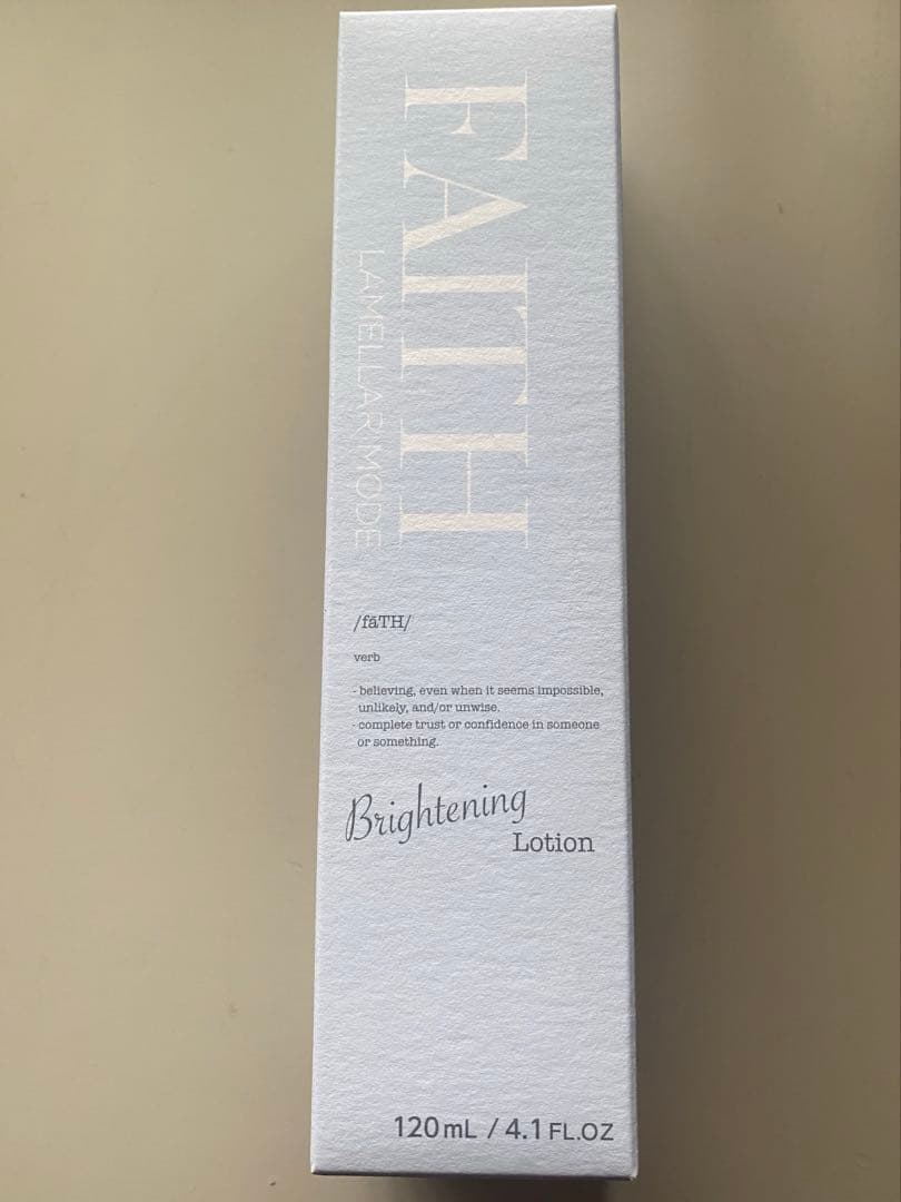 【新品未開封】FAITH ラメラモード　ブライトニングローション 120ml