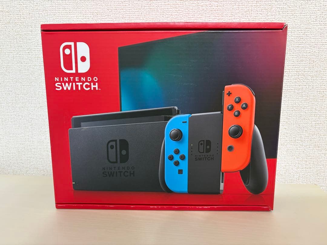 【新品・未使用】 Nintendo Switch (赤青)