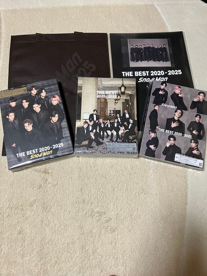 未開封 Man ベストアルバムTHE BEST 2025 DVD CD