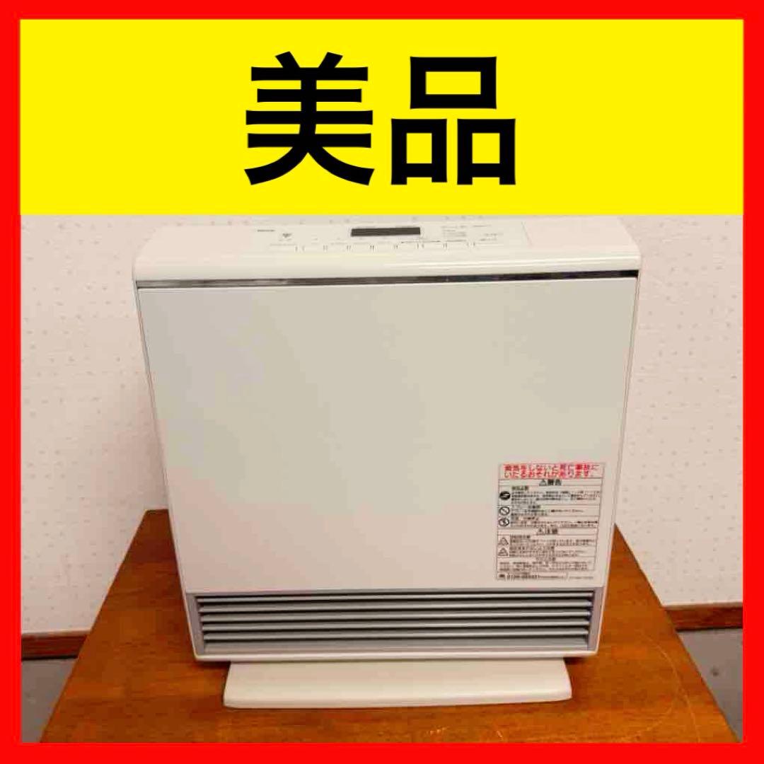 ● 美品 リンナイ ガスファンヒーター ホワイト 都市ガス RC-W4401NP