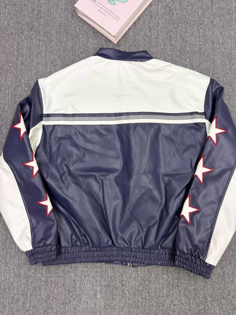 Holliste × Red Bull コラボ レザージャケット