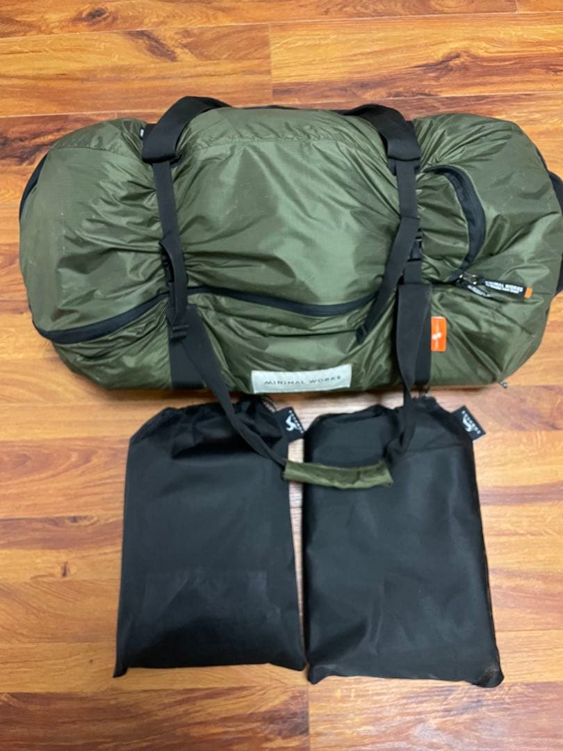 【hikoichi】MINIMAL WORKSシェルターgメッシュ付き