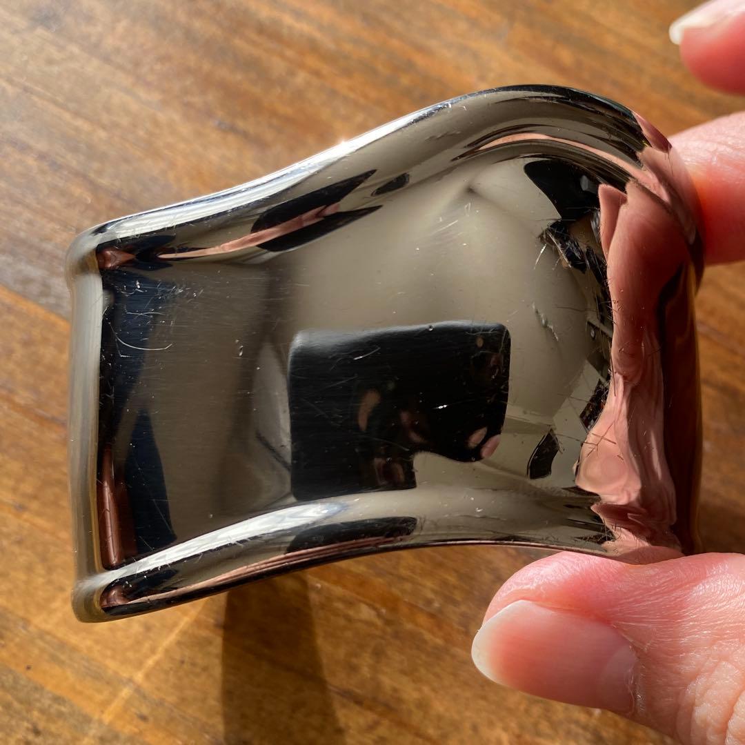 Tiffany ティファニー ボーンカフ ルテニウム バングル 右手用
