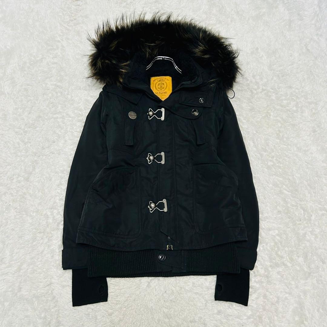 希少 y2k SLY スライ モッズコートミリタリー N3B 平成ギャル 黒