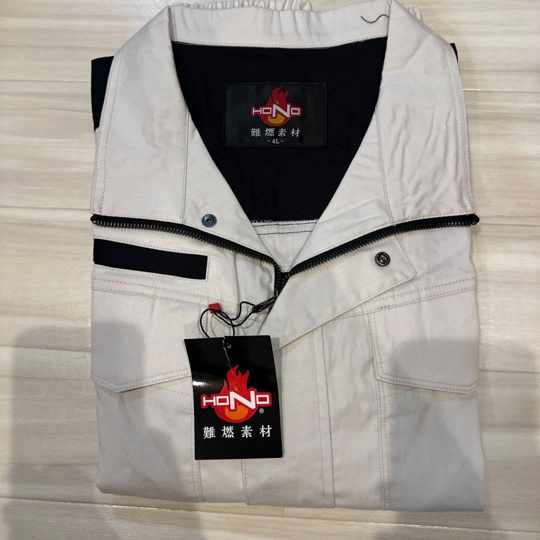 HONO 空調服 V4211 4L ホワイト（２着）