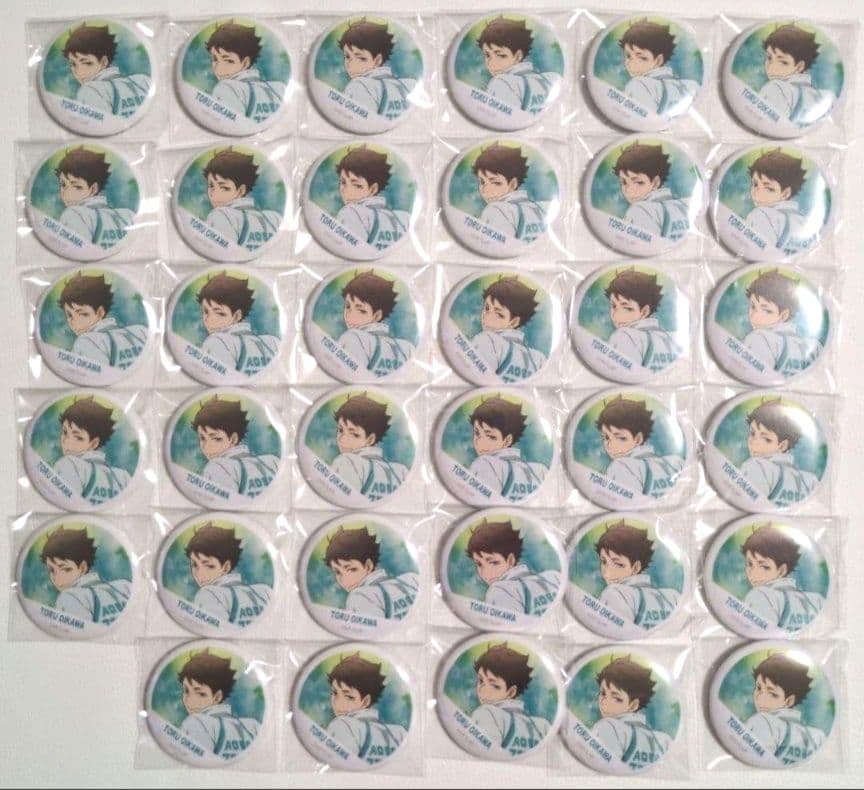 ハイキュー 横断幕 缶バッジ 及川徹