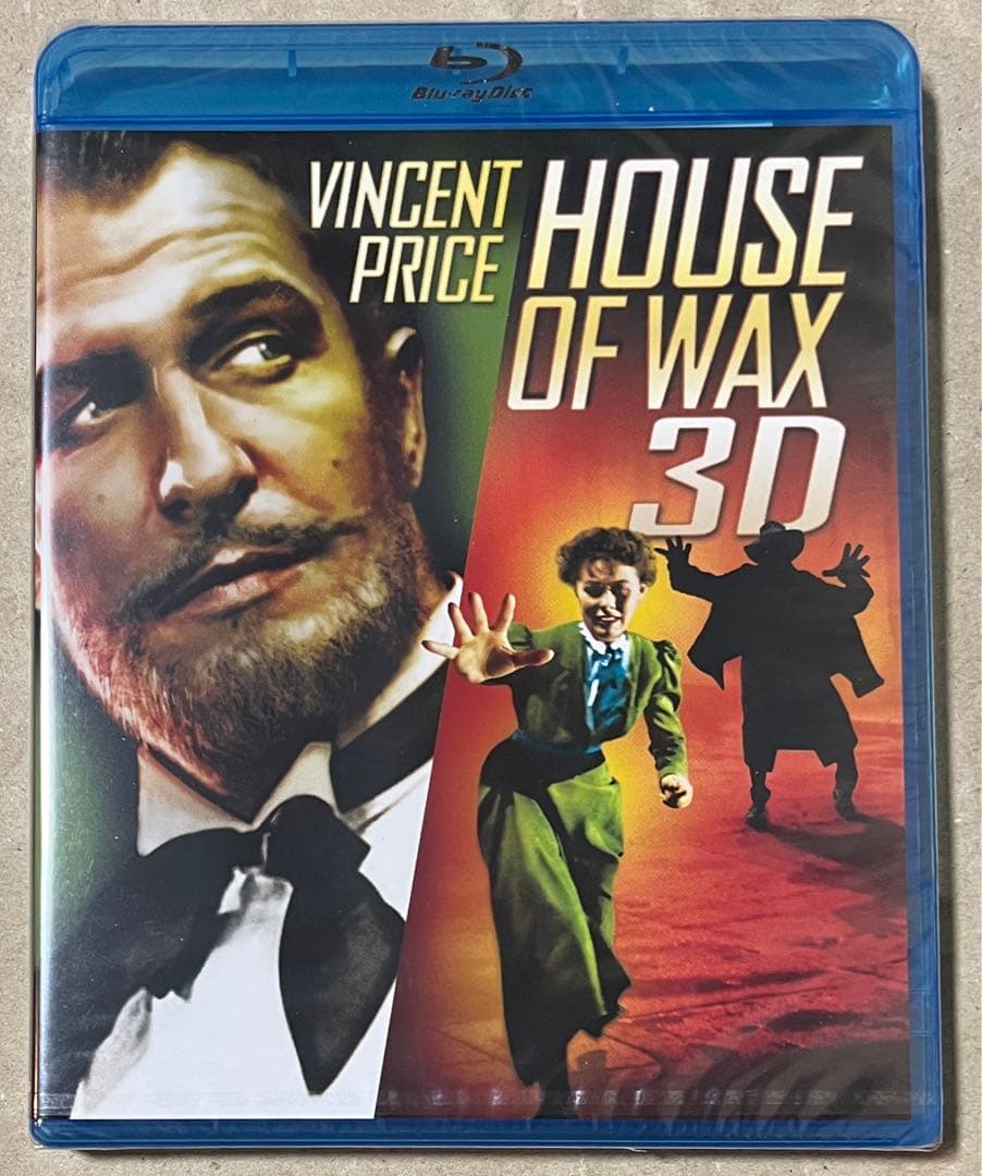 【廃盤/新品未開封/セルBlu-ray】肉の蝋人形 3D＆2D('53＆'33)