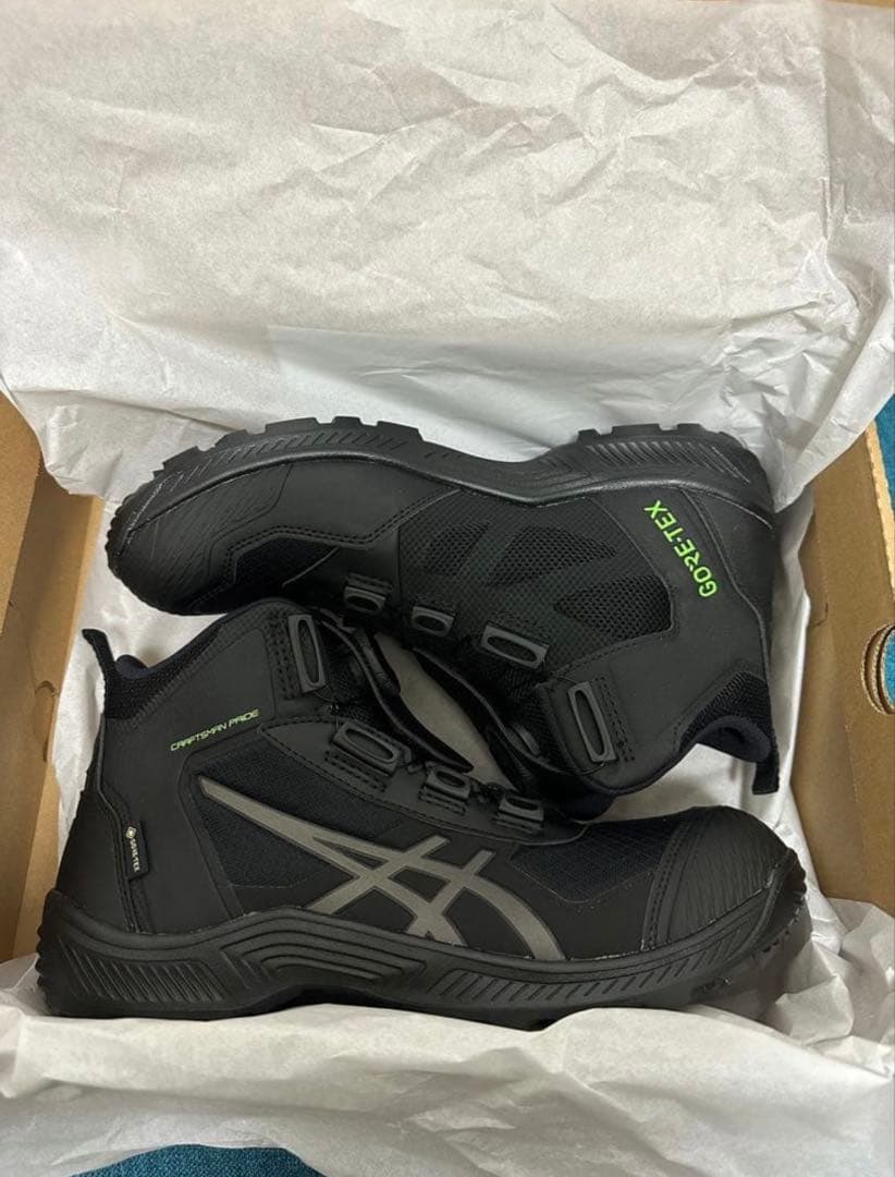 ASICS GORE-TEX安全靴BOA ブラック