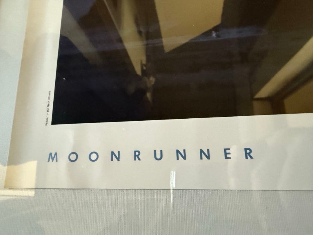 NIKE VINTEGE POSTER MOONRUNNER サイン入り　希少。