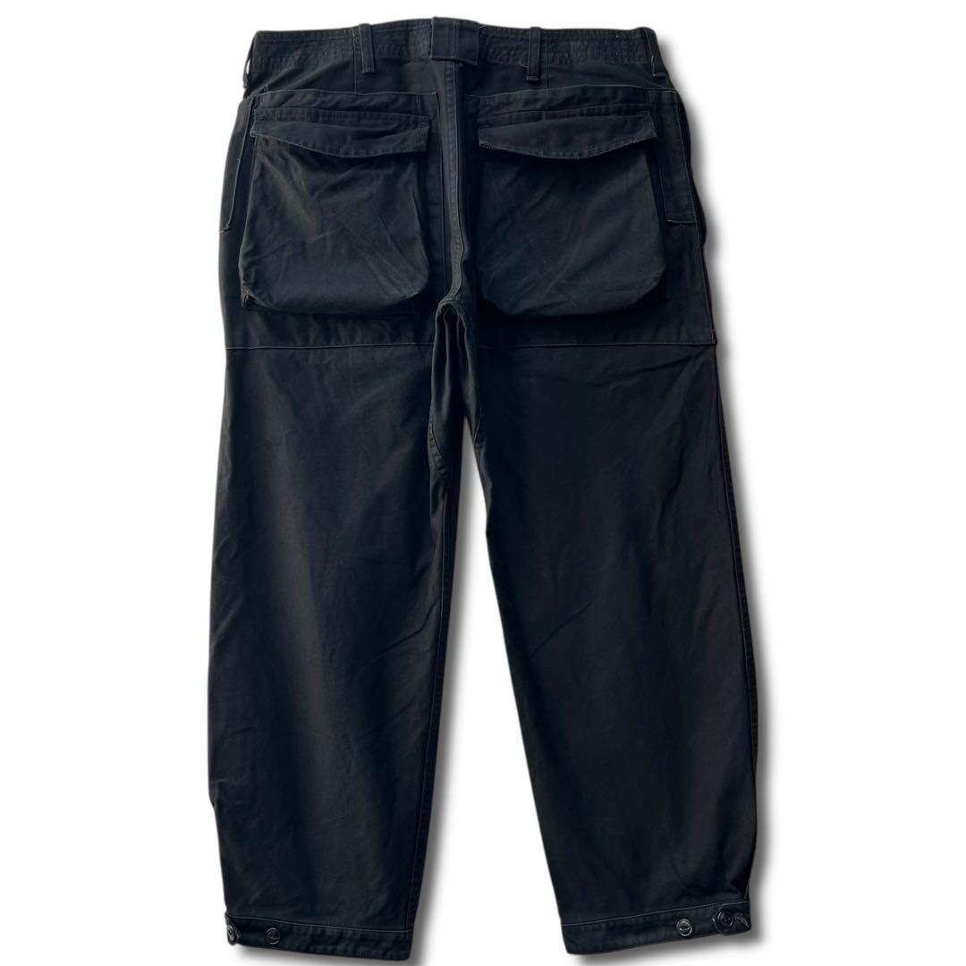 SASSAFRAS Digs Crew Pants 4/5 ブラック L