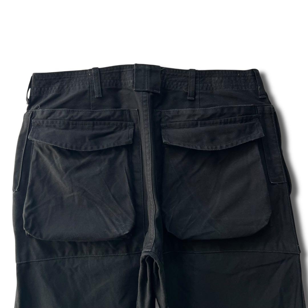 SASSAFRAS Digs Crew Pants 4/5 ブラック L