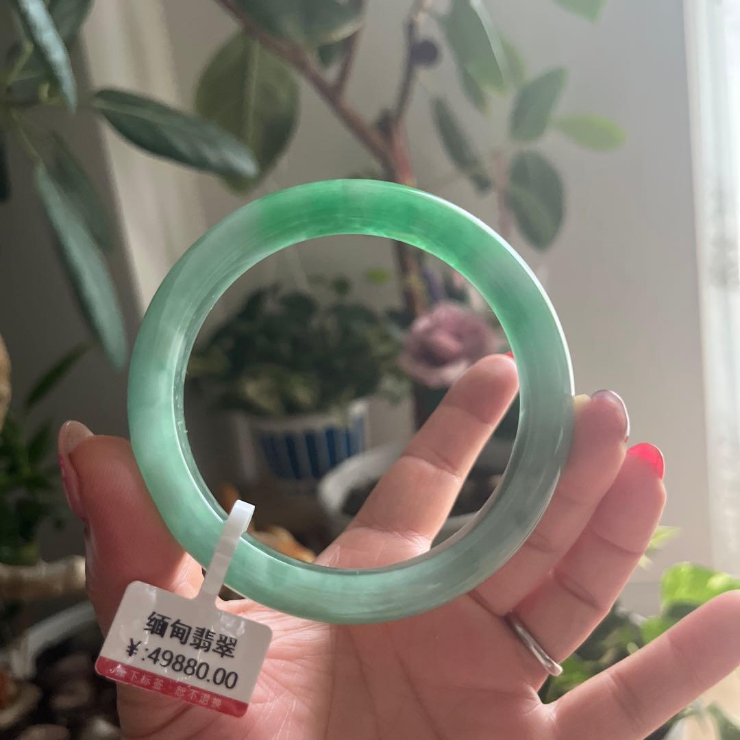 ❤️美品翡翠バングル