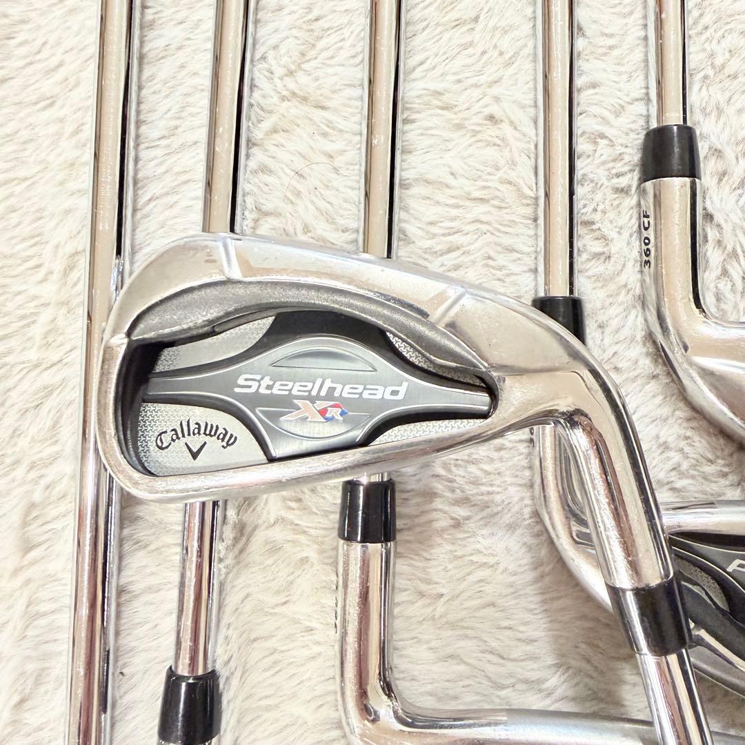 キャロウェイSteelhead XR　NSプロ950GH　アイアンセット　中古