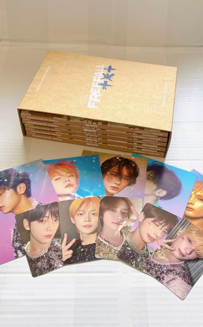 TXT  FREEFALL  本体ケースSet➕トレカ特典set