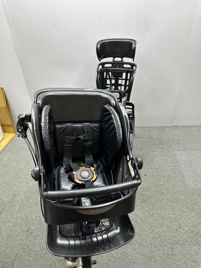 3人乗り電動自転車　パナソニックギュットミニ　子供乗せシート付き　お買い得