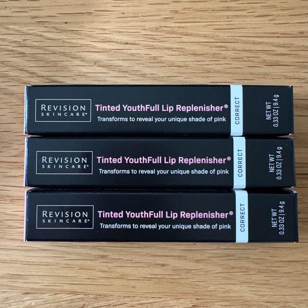 Revision リビジョン ティンティッド ユースフル リップ 3本セット