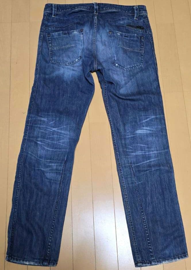 ​【名作】ディーゼル DARRON 0831J W32 濃紺スリム テーパード