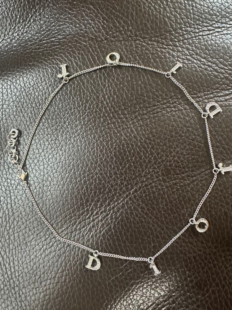Dior ロゴチャーム ネックレス