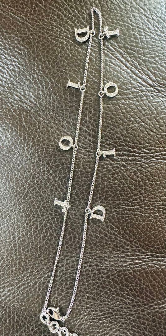 Dior ロゴチャーム ネックレス