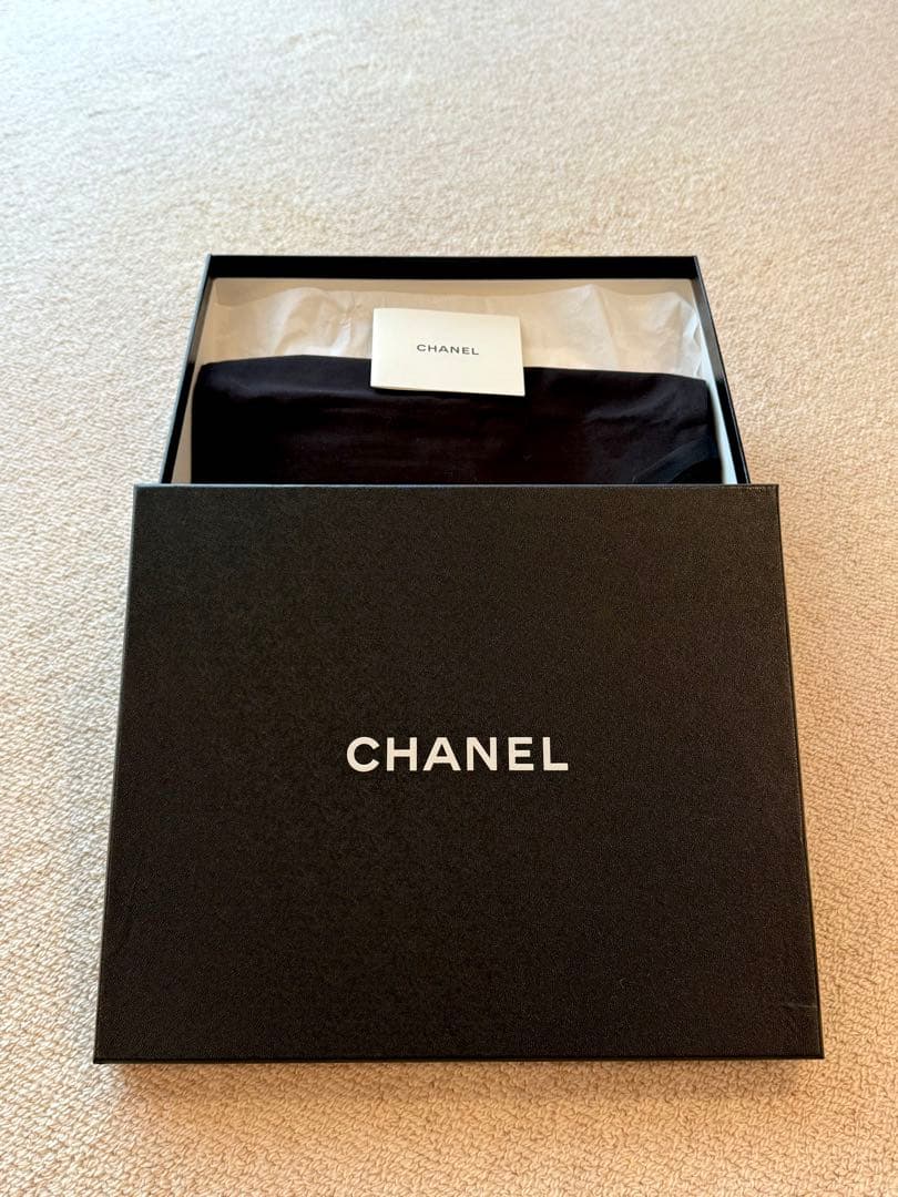 【新品未使用】CHANEL マトラッセ　オープントゥ　サンダル