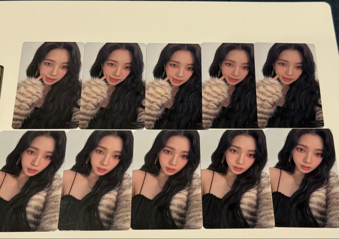 aespa 2025 LIVE 6000円 特典トレカ カリナ　2種　×5