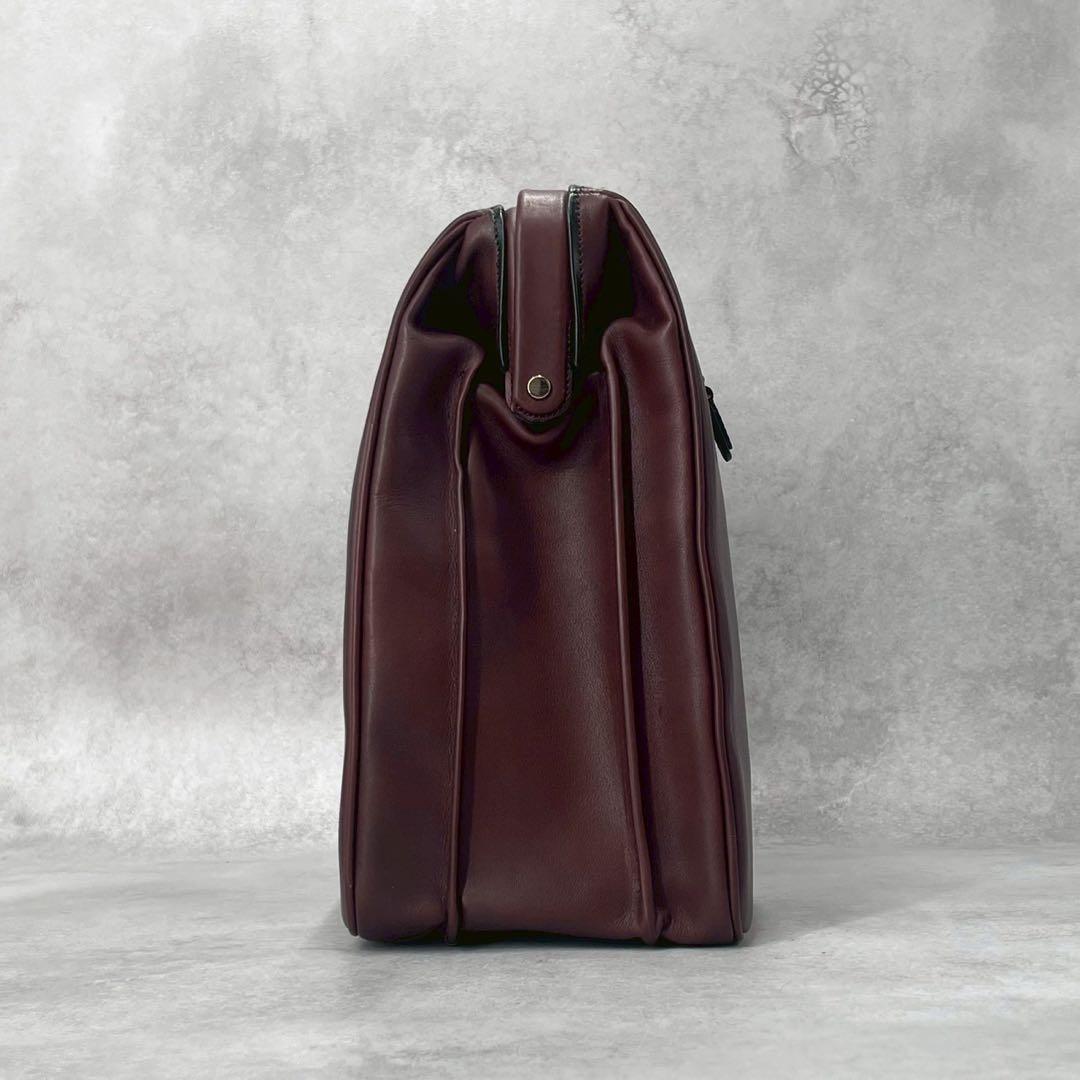 専用【未使用級】ゴールドファイル ダレスバッグ ビジネスバッグ 大容量 ブラウン