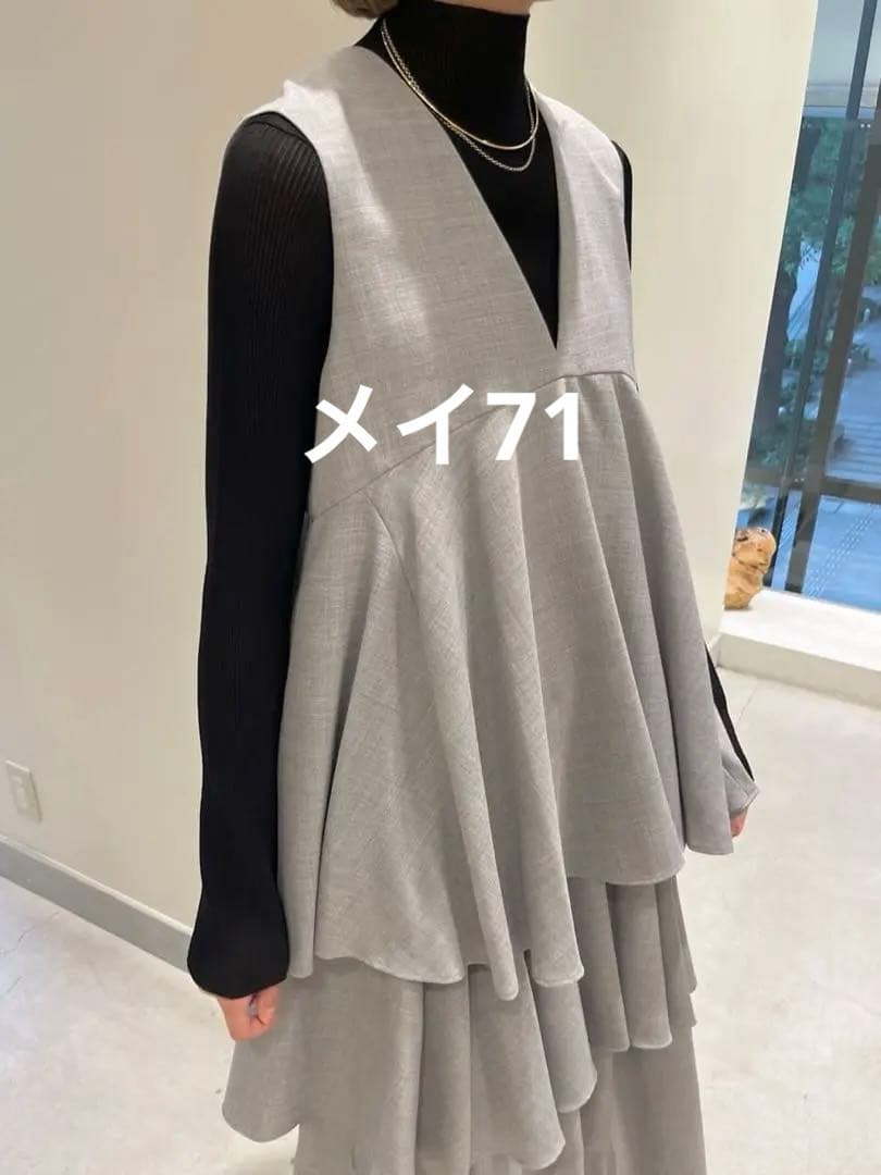 LE PHIL ドライウールジレブラウス