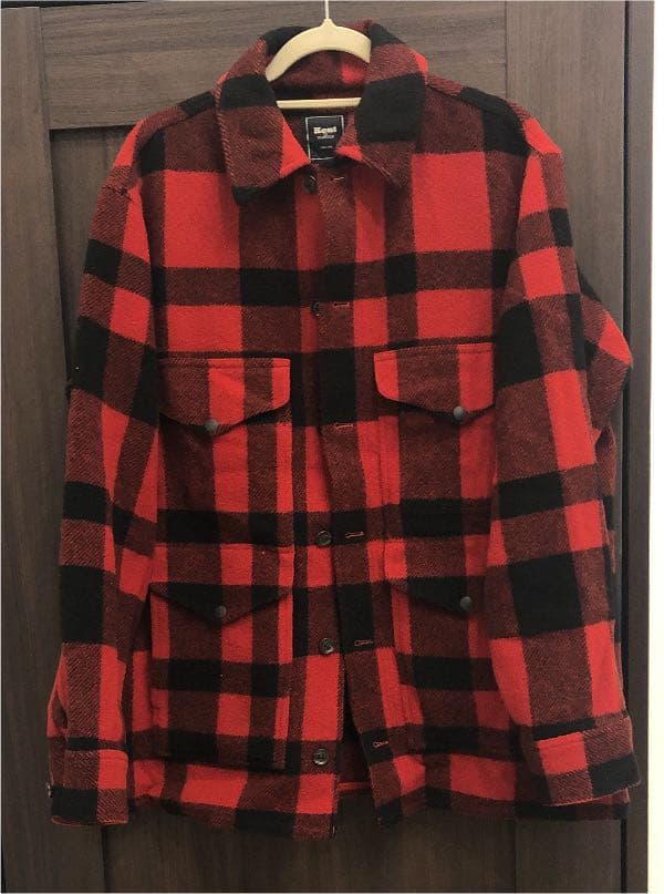 バッファローチェック　マッキーノークルーザー　ジャケット