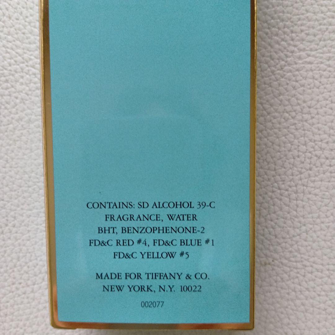 未開封Tiffany Eau de Parfum 100mL